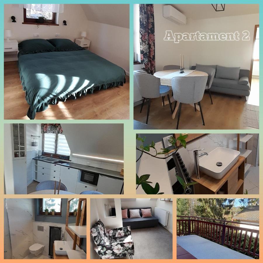 Apartamenty Emzetka โปเบียโรโว ภายนอก รูปภาพ