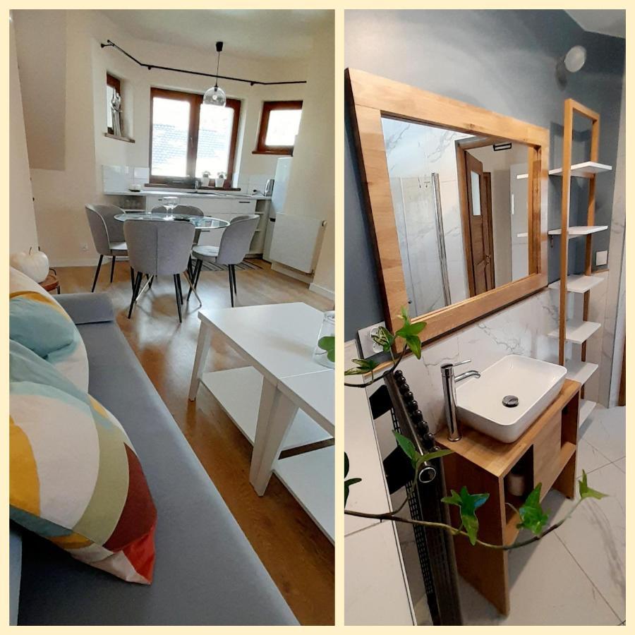 Apartamenty Emzetka โปเบียโรโว ภายนอก รูปภาพ