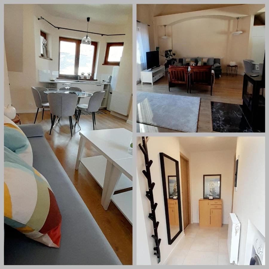 Apartamenty Emzetka โปเบียโรโว ภายนอก รูปภาพ